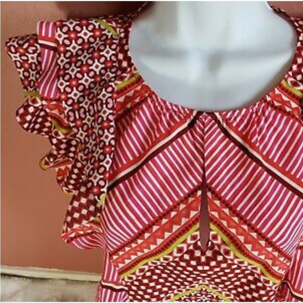 Banana Republic Ruffle Blouse Size XXS